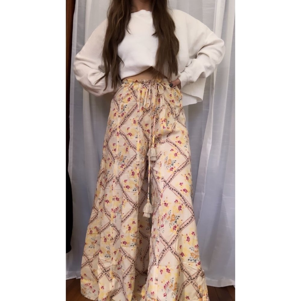 FREE PEOPLE I'm The One Lounge Pants / Tea Combo